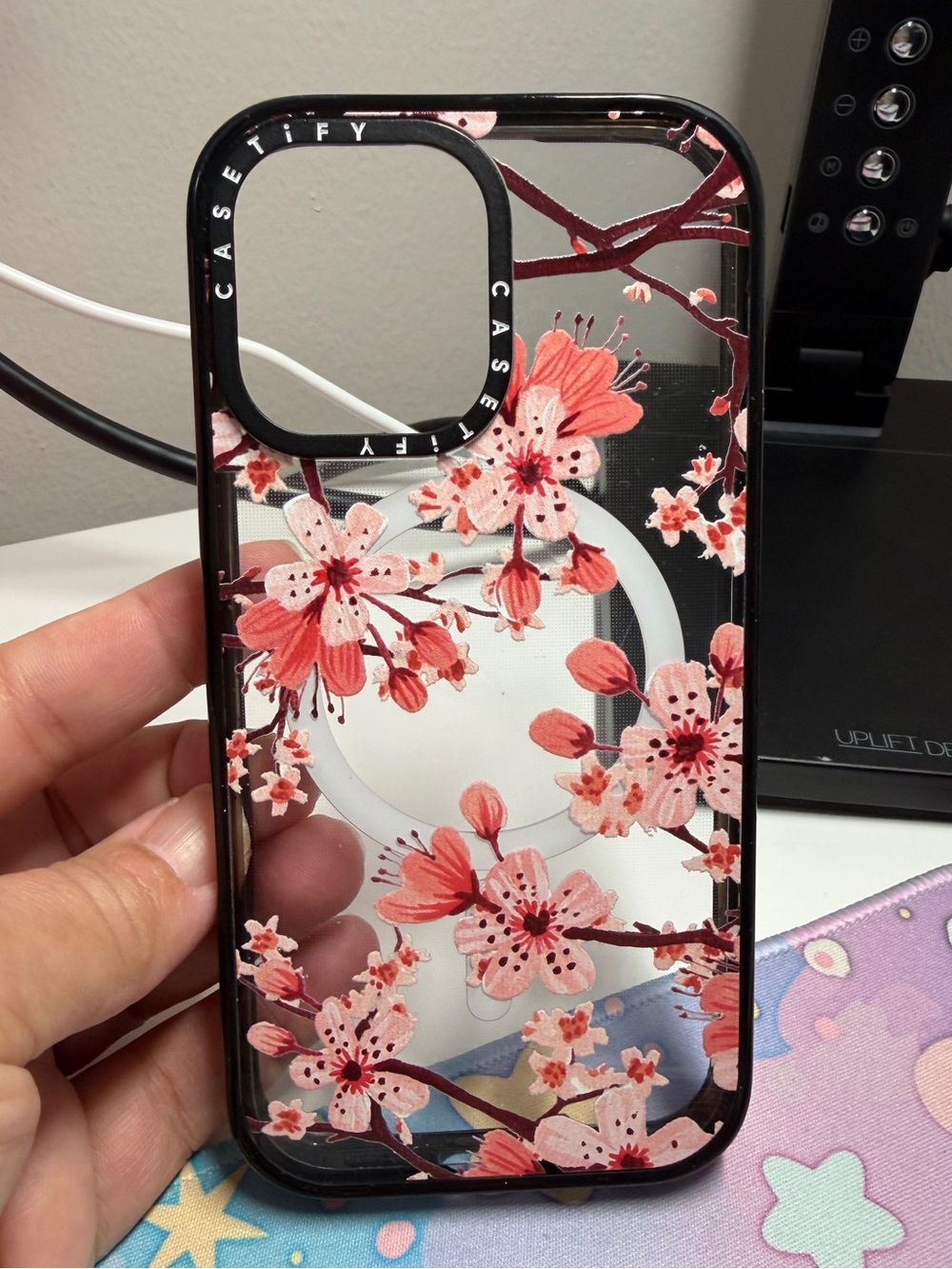 Casetify iPhone 16 Cherry Blossom Case EUC